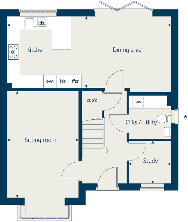 Broadnook Garden Village,
Leicester, 
LE7 4PN floorplan