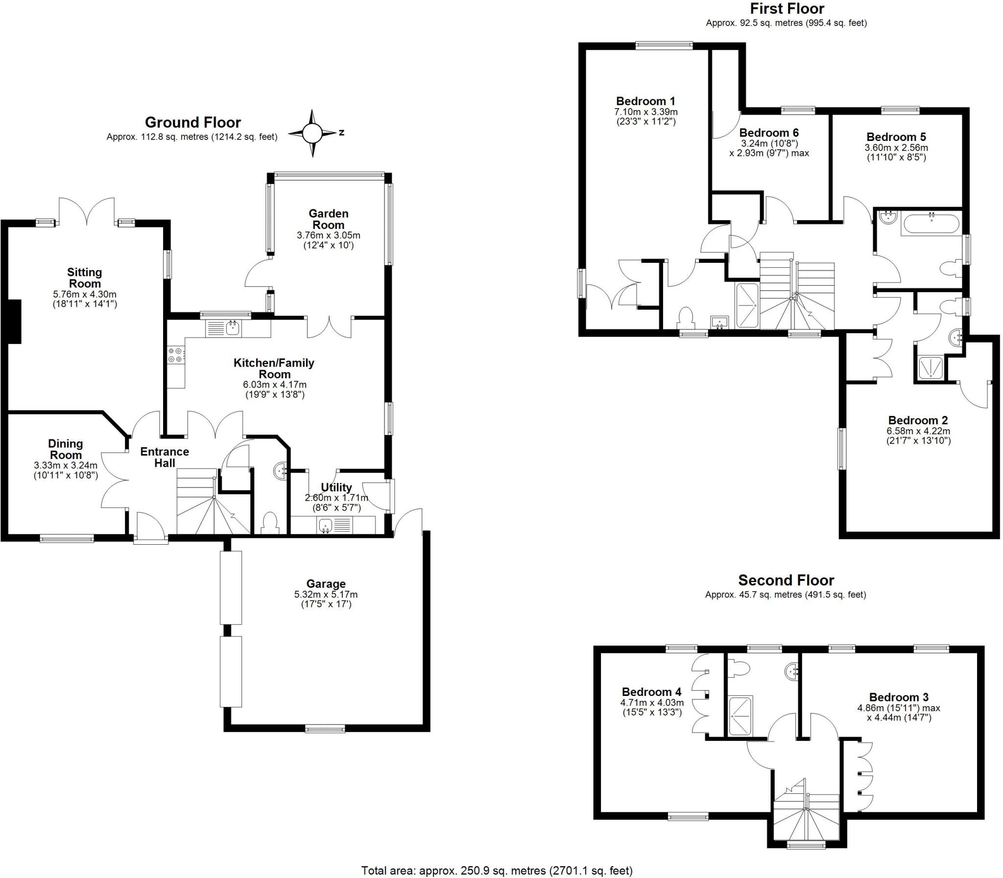 13, Drovers Way, St. Michaels Mead, Bishop's Stortford, Hertfordshire, CM23 floorplan