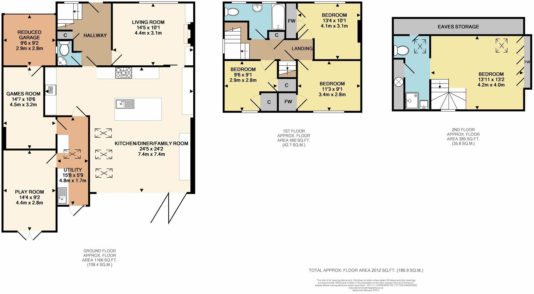 Central Way, Oxted floorplan
