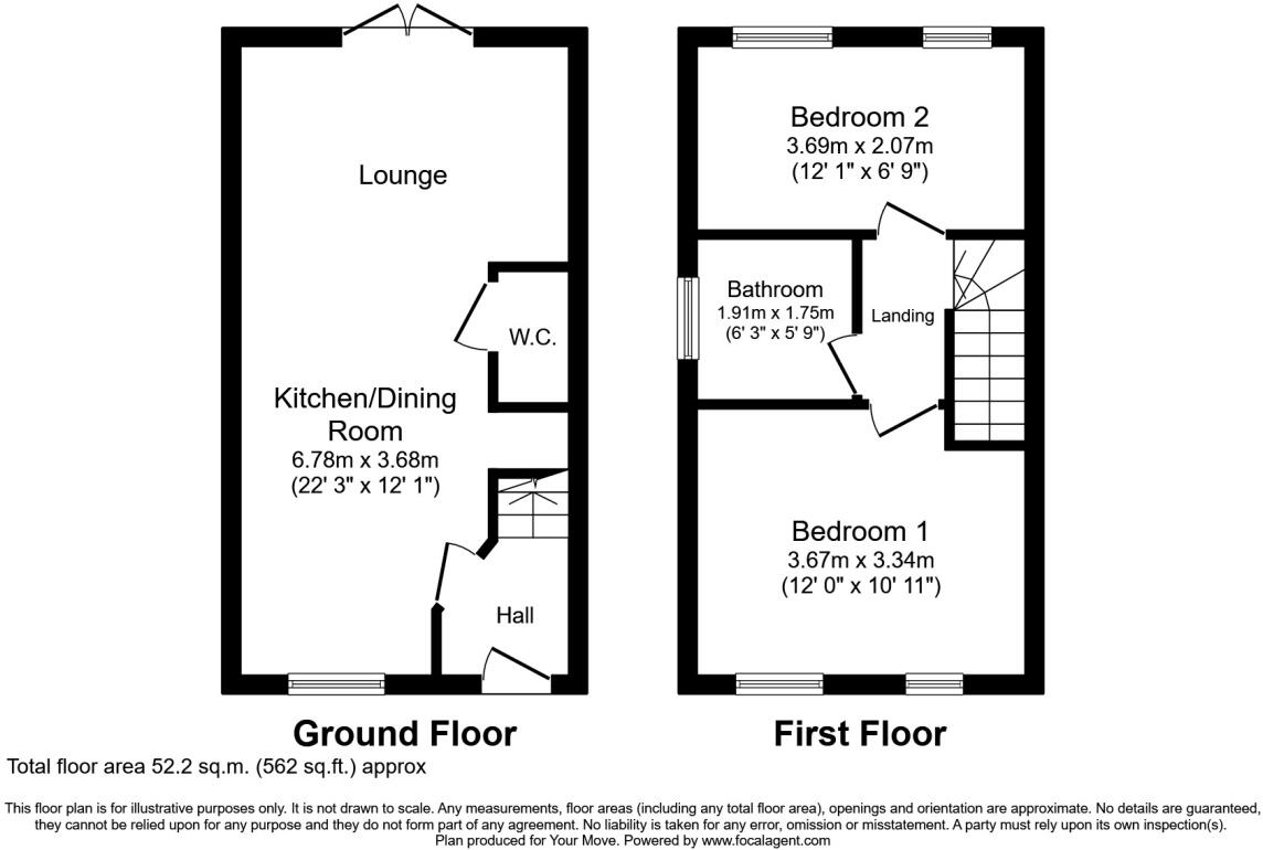 Colerne Street, Wolverhampton, WV2 floorplan