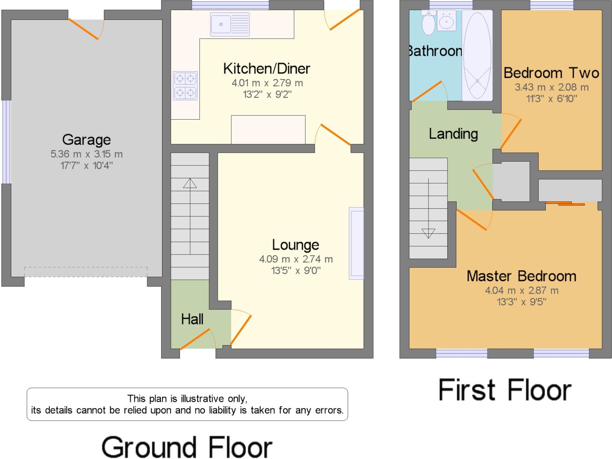 Bowland Croft, CW1 floorplan