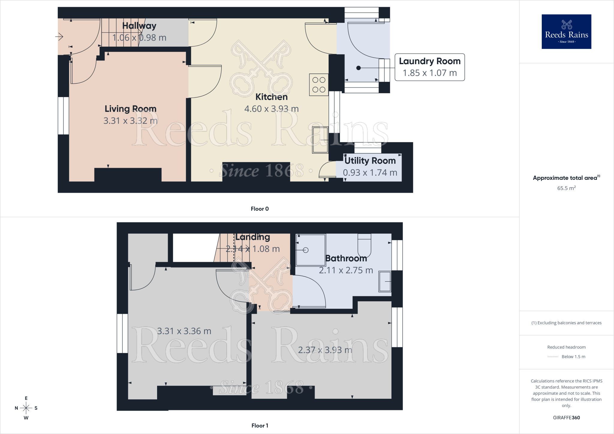 Brook Street, Castleford, West Yorkshire, WF10 floorplan