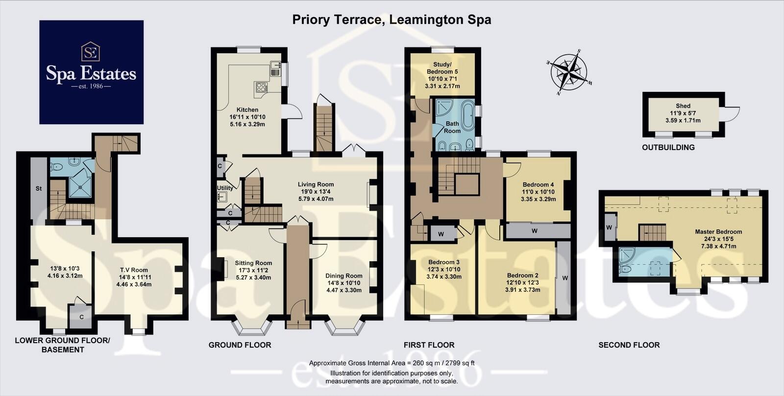 Priory Terrace, Leamington Spa, CV31 floorplan