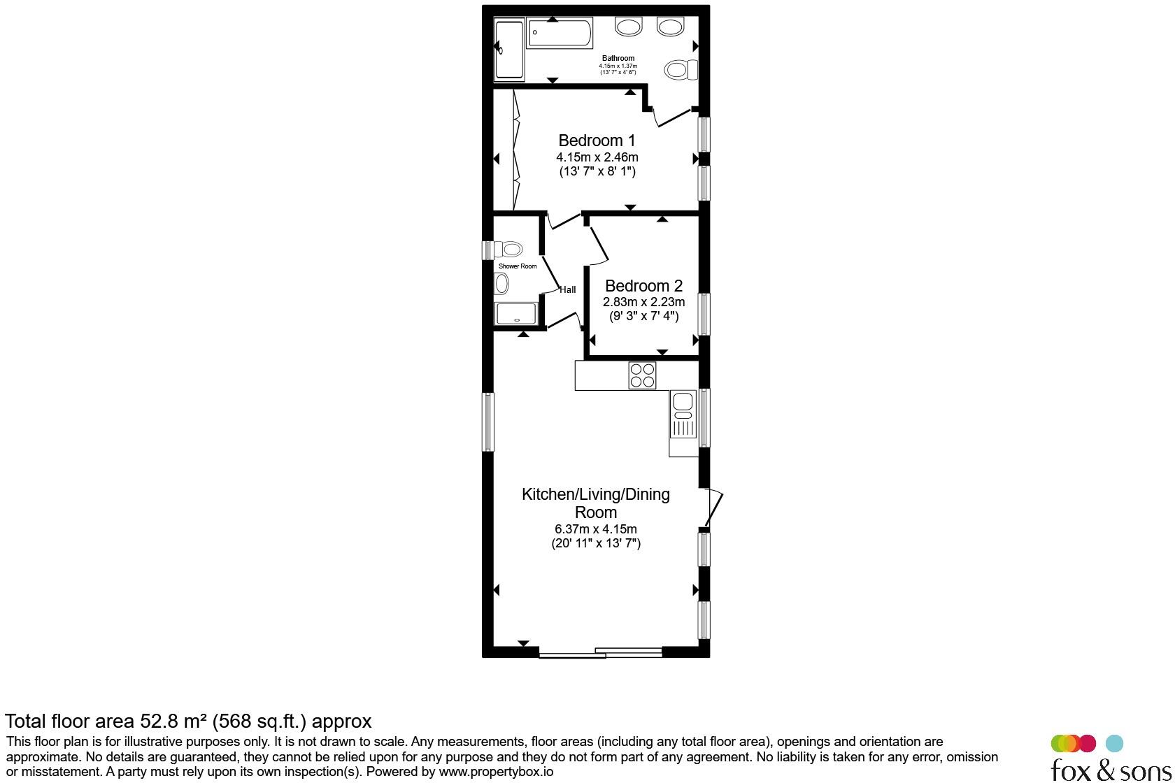 Woodlands Drive, Hastings floorplan