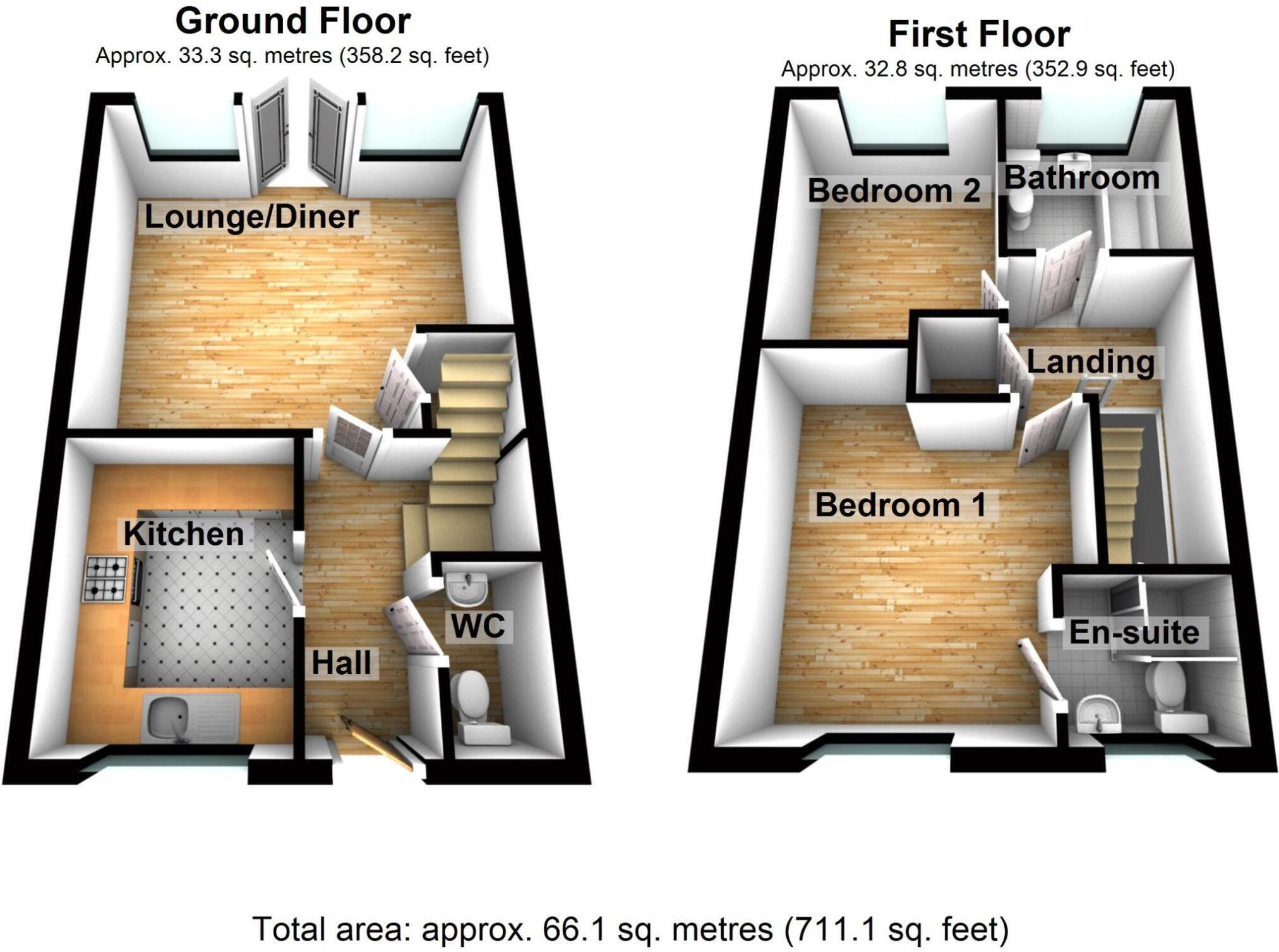 Folkestone Close, Bourne, Lincolnshire, PE10 floorplan