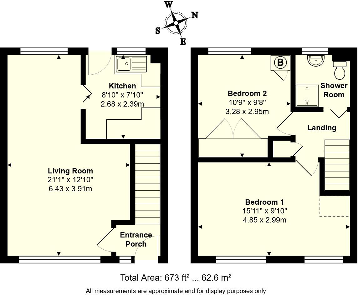 Nutwick Road, Denvilles, Havant, Hampshire, PO9 floorplan