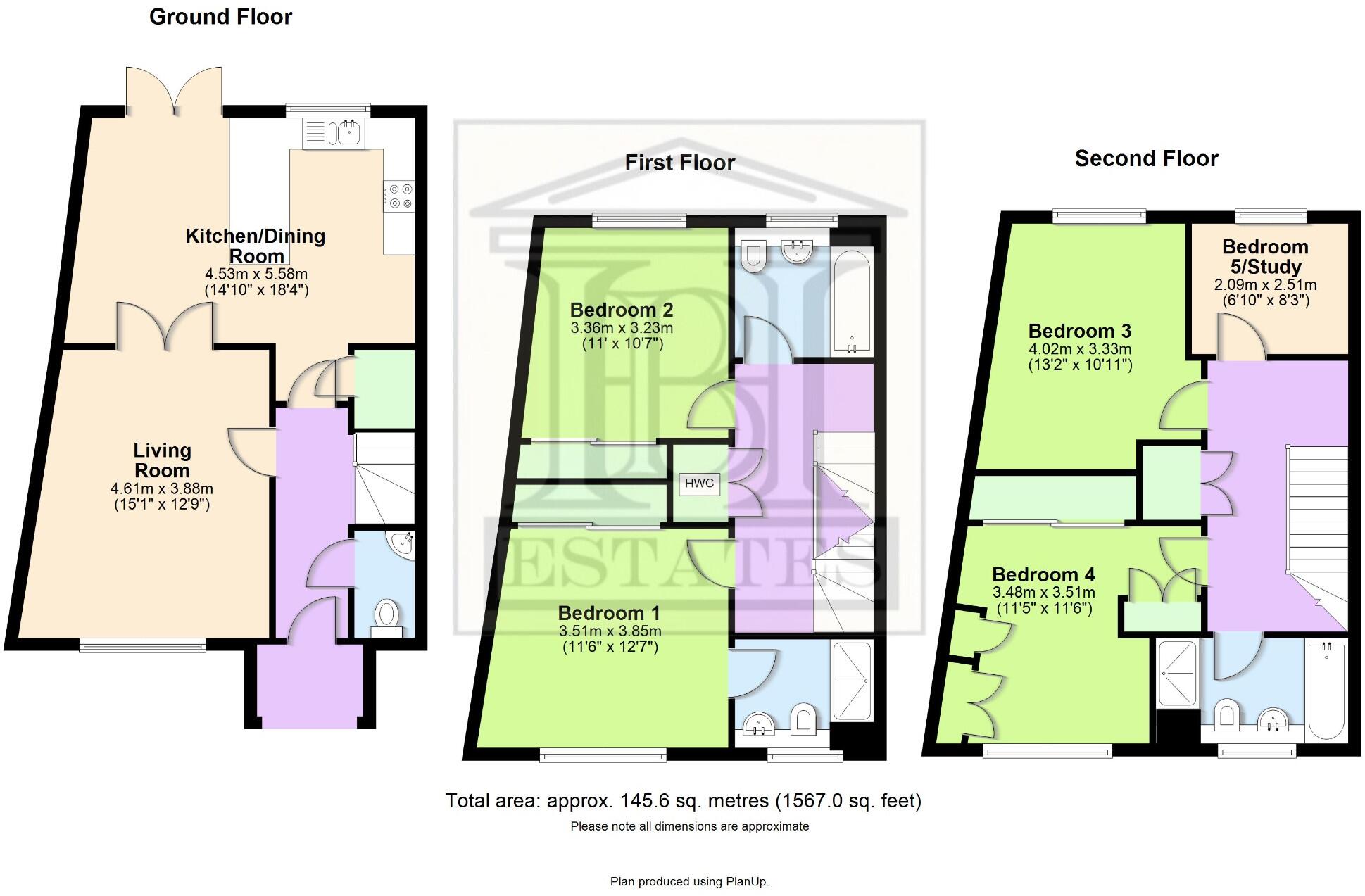 Chestnut Road, Allington, Maidstone ME16 floorplan