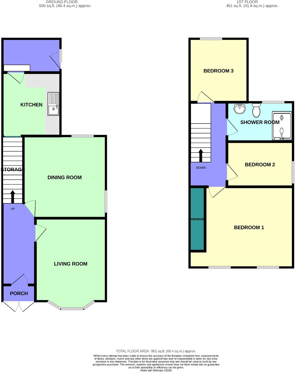 Kent Road, Birkdale, Southport, Southport, PR8 4BJ floorplan