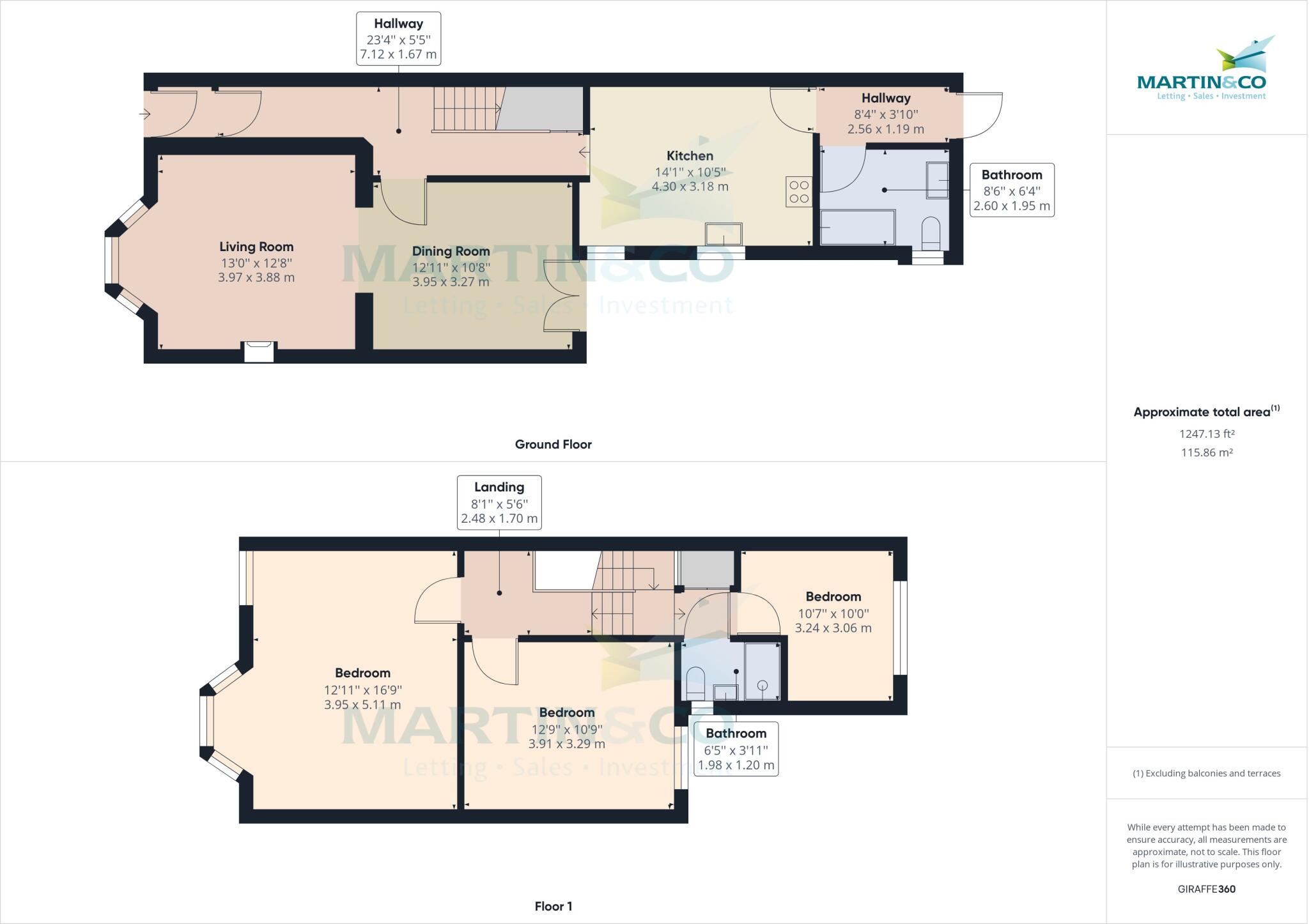 Sea View Terrace, St Judes floorplan