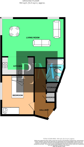 Deansgate, Manchester, Greater Manchester, M3 floorplan