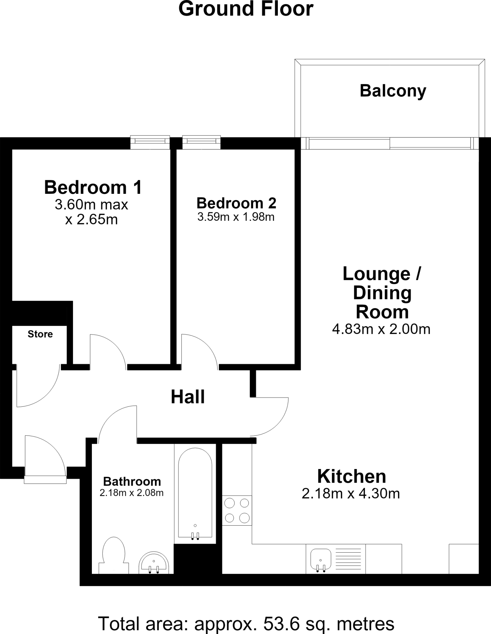 Angelica Road, Lincoln floorplan