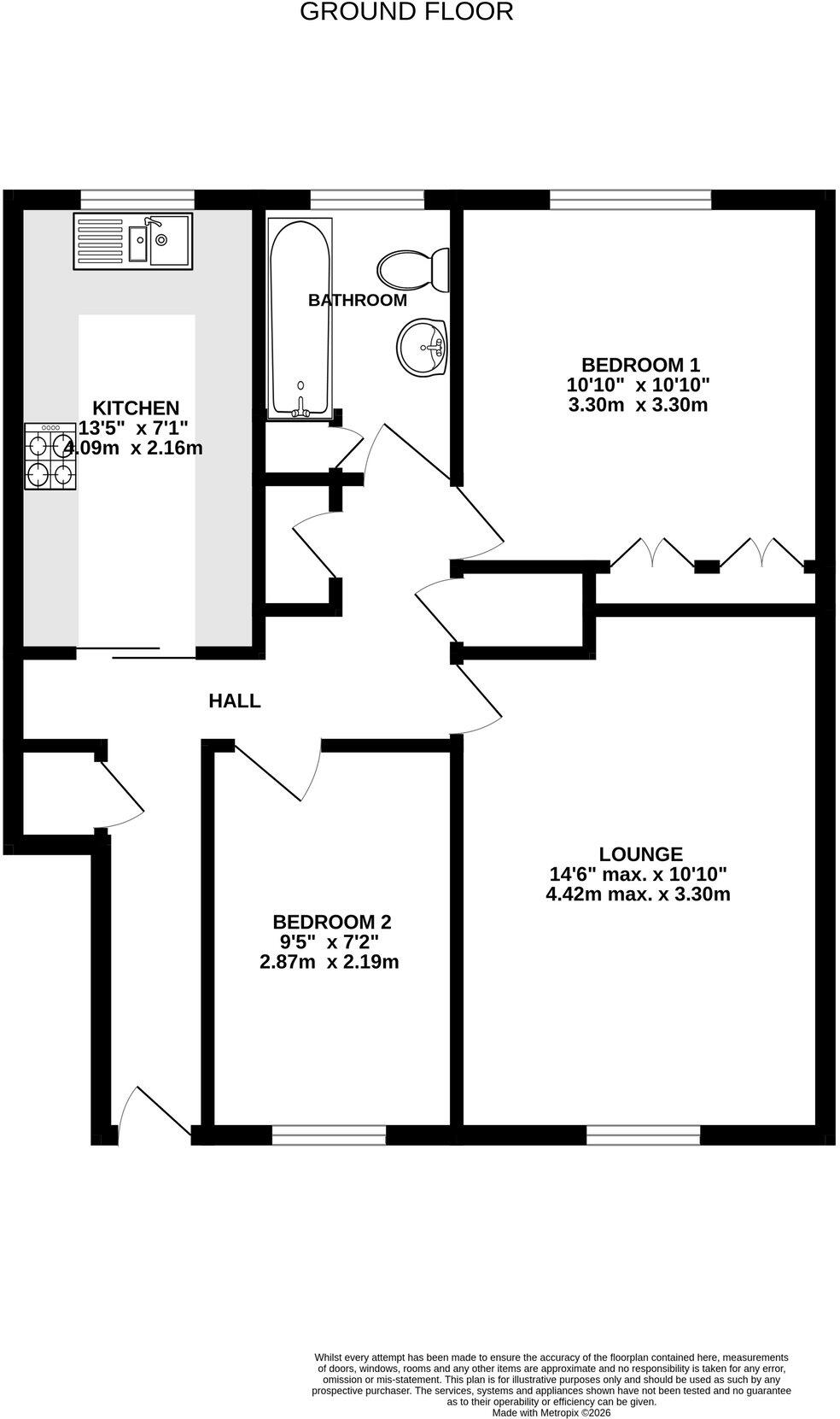 Gibbet Lane, Camberley, GU15 floorplan