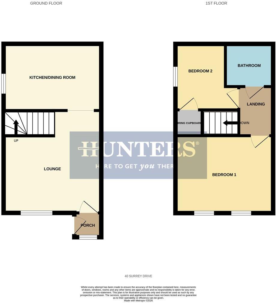 Surrey Drive, Kingswinford, DY6 8HR floorplan