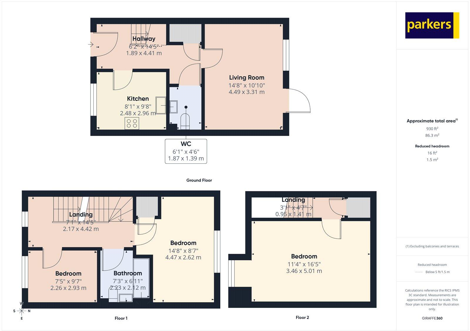 Fullbrook Avenue, Spencers Wood, Reading, Berkshire, RG7 floorplan