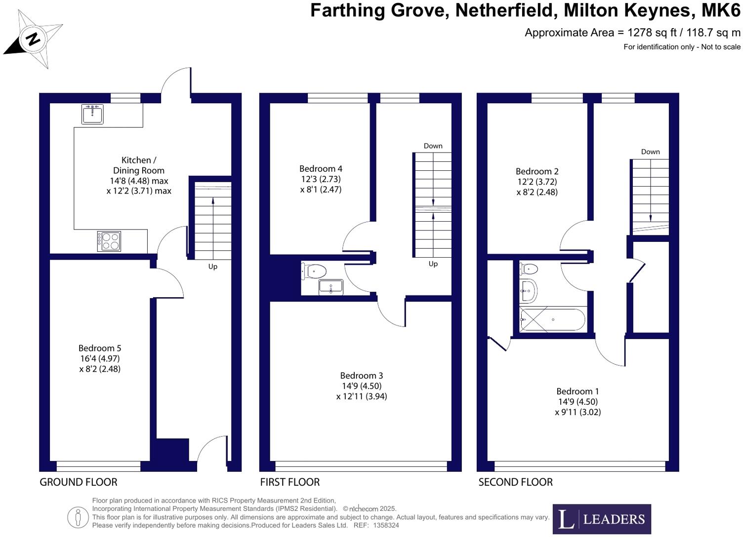 Farthing Grove, Netherfield, Milton Keynes floorplan
