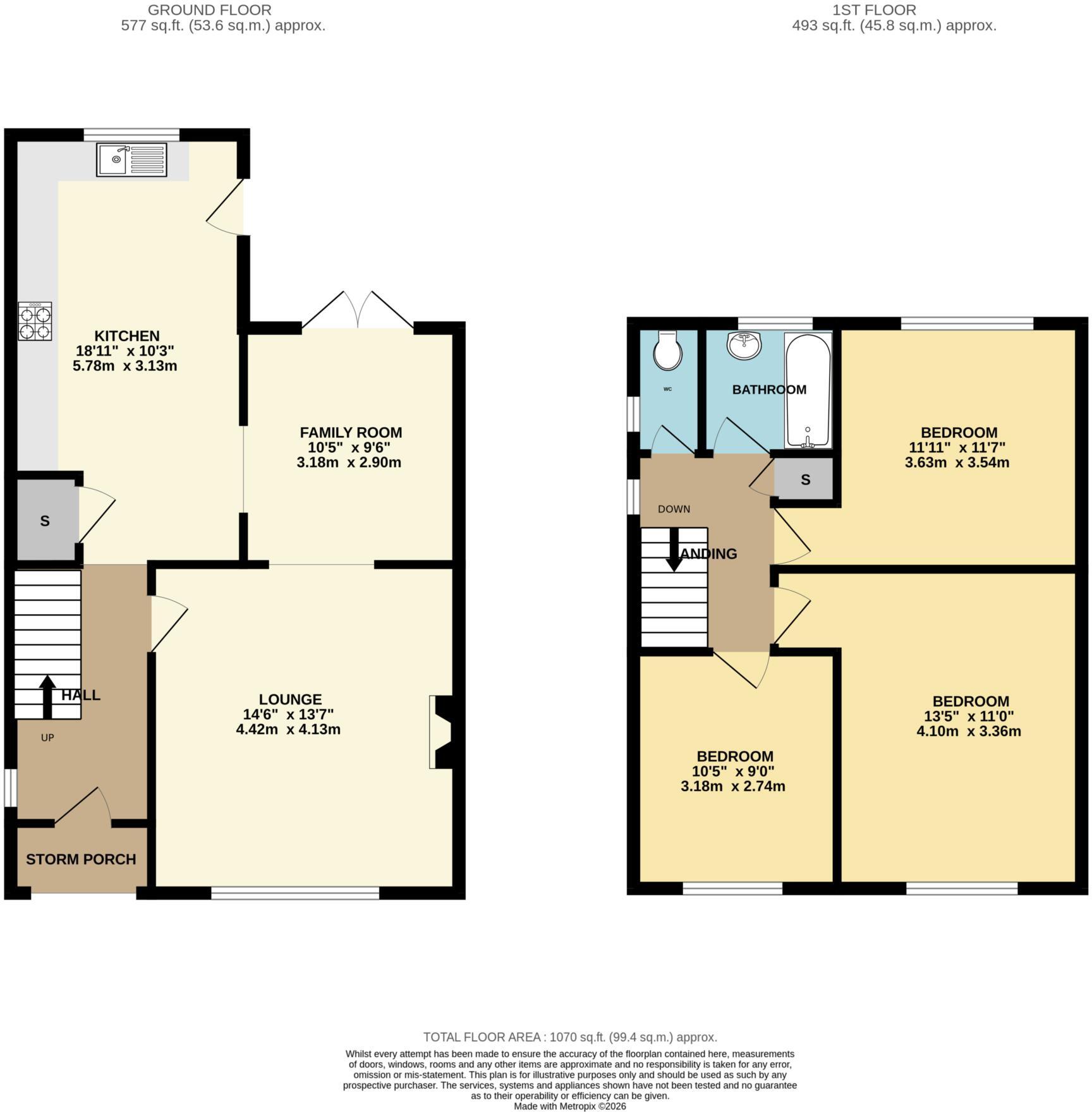 Altway, Aintree Village floorplan