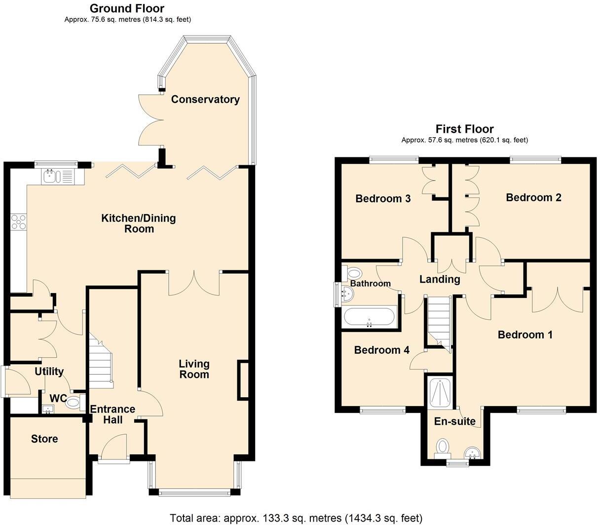 Beverley Drive, Molescroft, Beverley floorplan