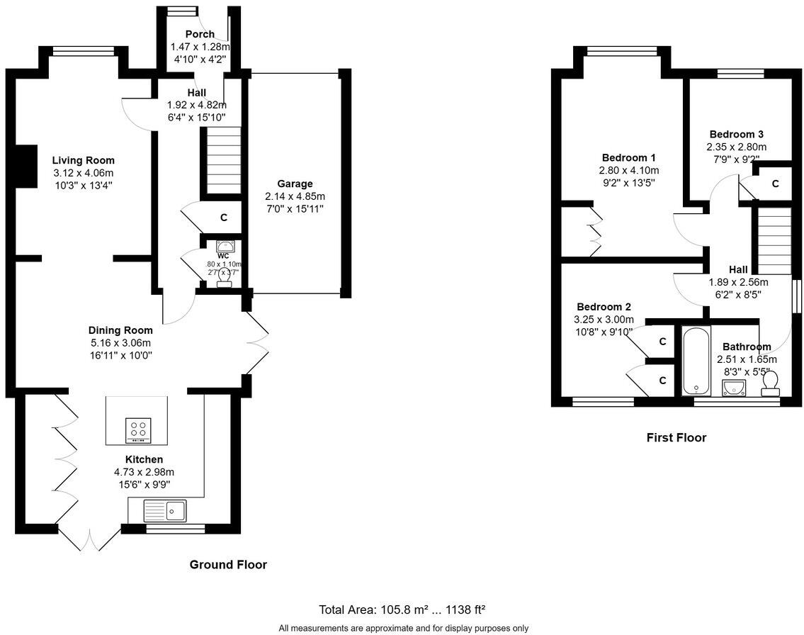 Hyde Lane, Bovingdon, HP3 floorplan