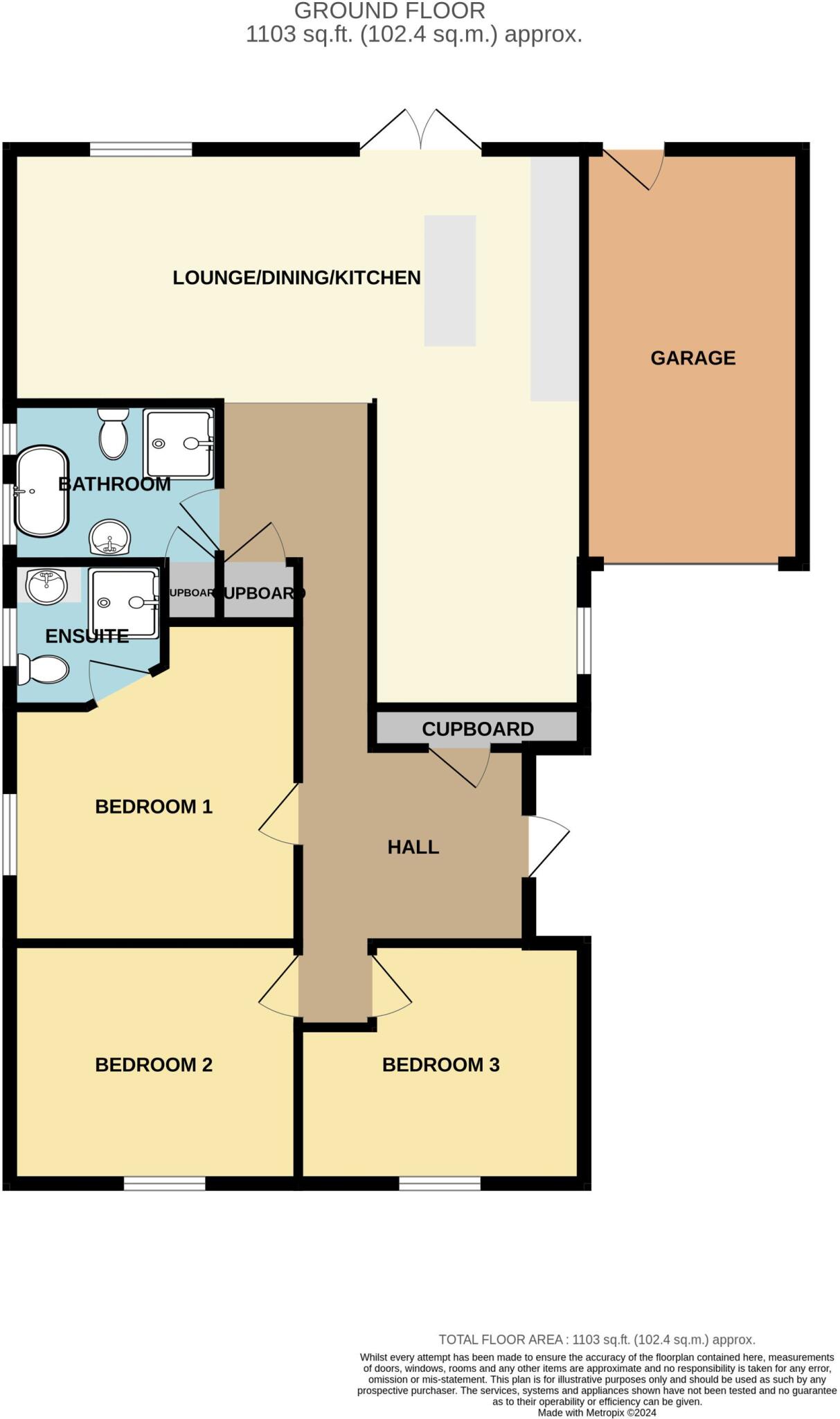 Old Main Road, Holbeach, PE12 floorplan