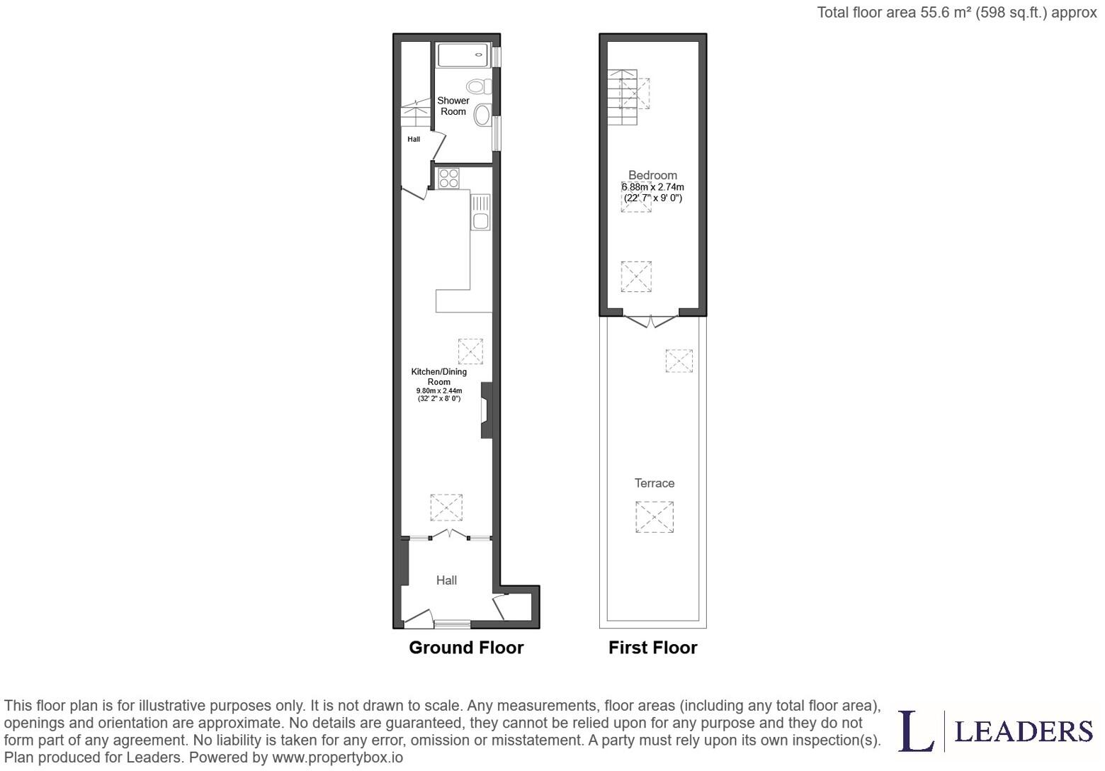 Artisans Dwellings, South Street, Eastbourne, BN21 floorplan