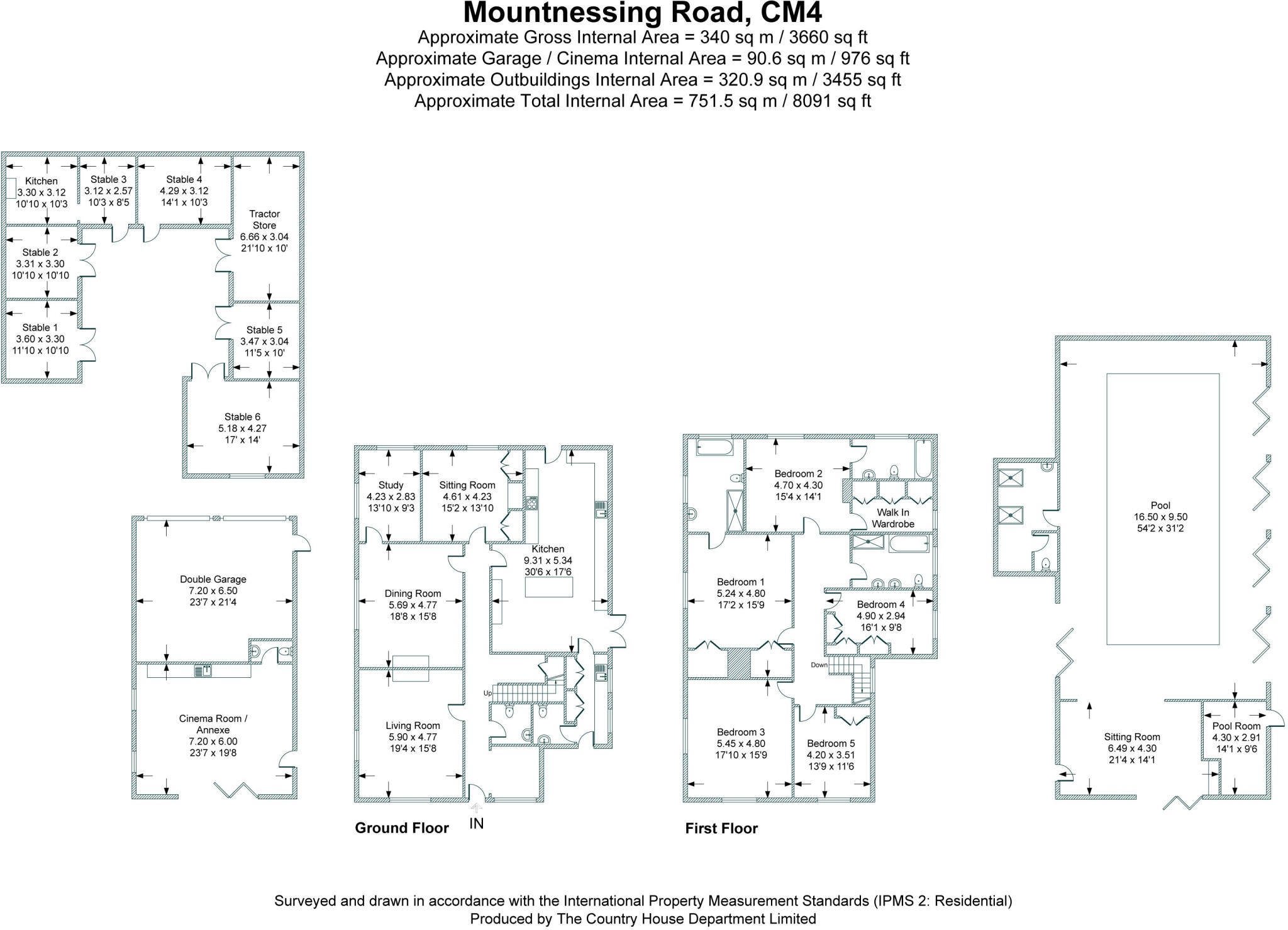 Mountnessing Road, Blackmore, Ingatestone, CM4 floorplan