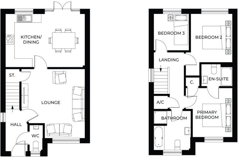 The Heights, Llandrindod Wells, Powys floorplan