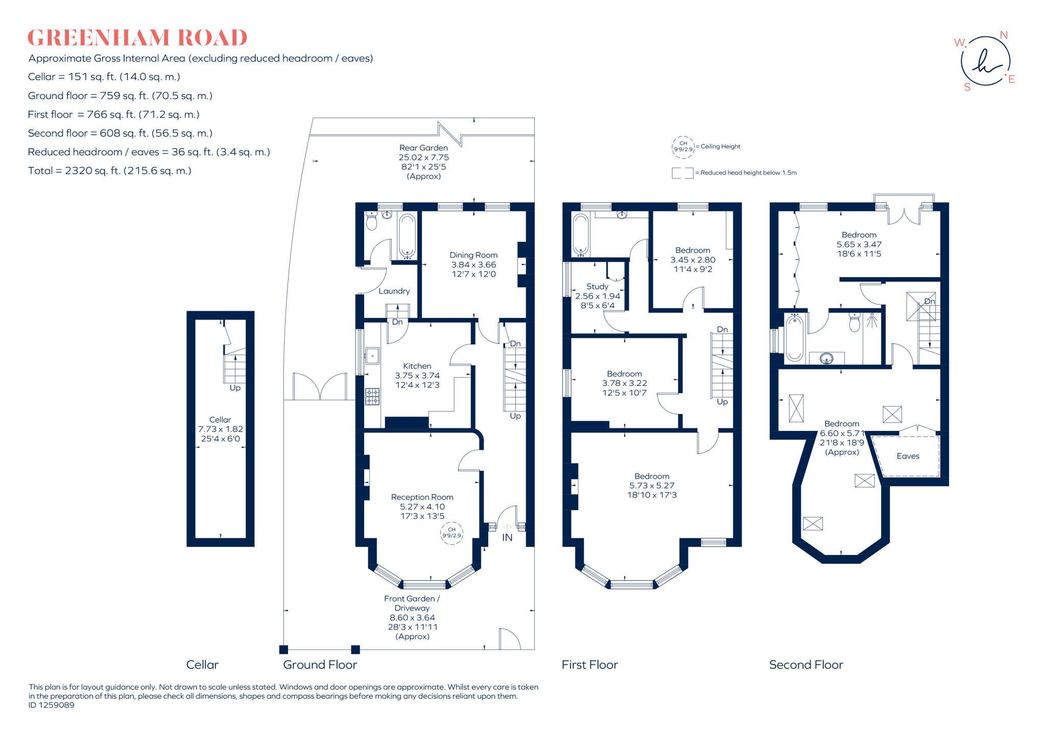 Greenham Road, London, N10 floorplan