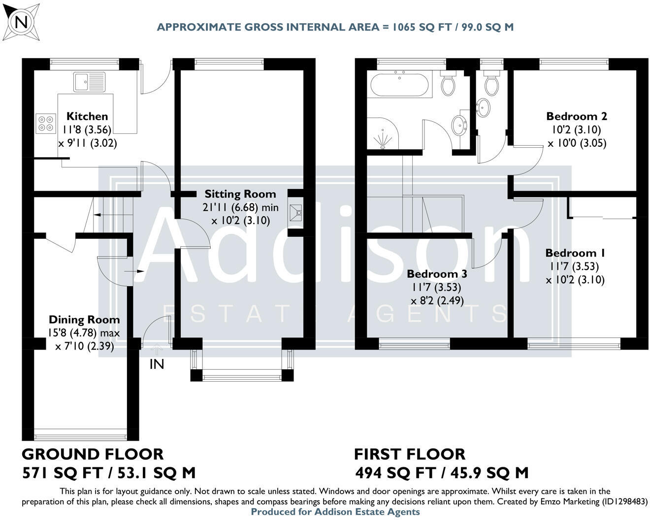 Church Road, Warsash, Southampton floorplan