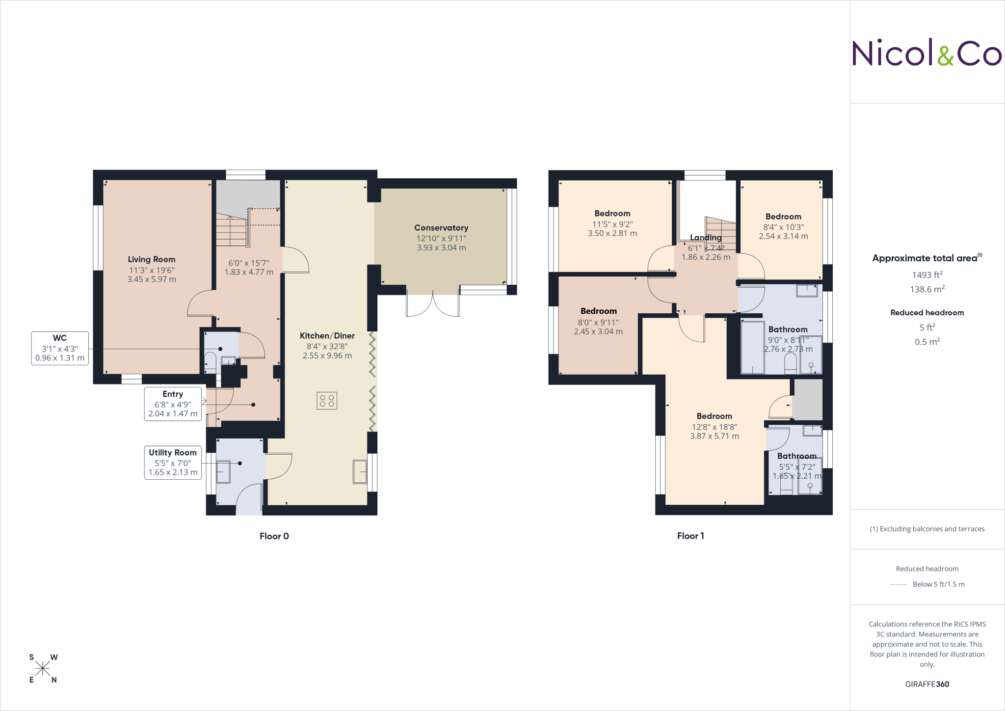 Arkle Road, Droitwich Spa, Worcestershire, WR9 floorplan