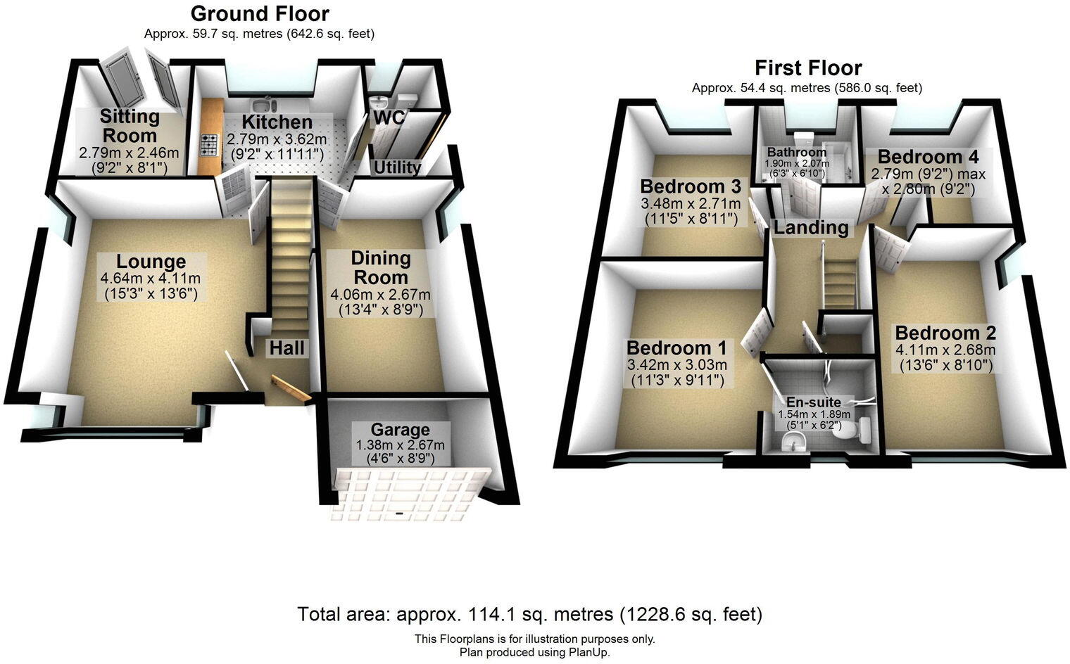 Landor Close, Lowton, WA3 2LF floorplan