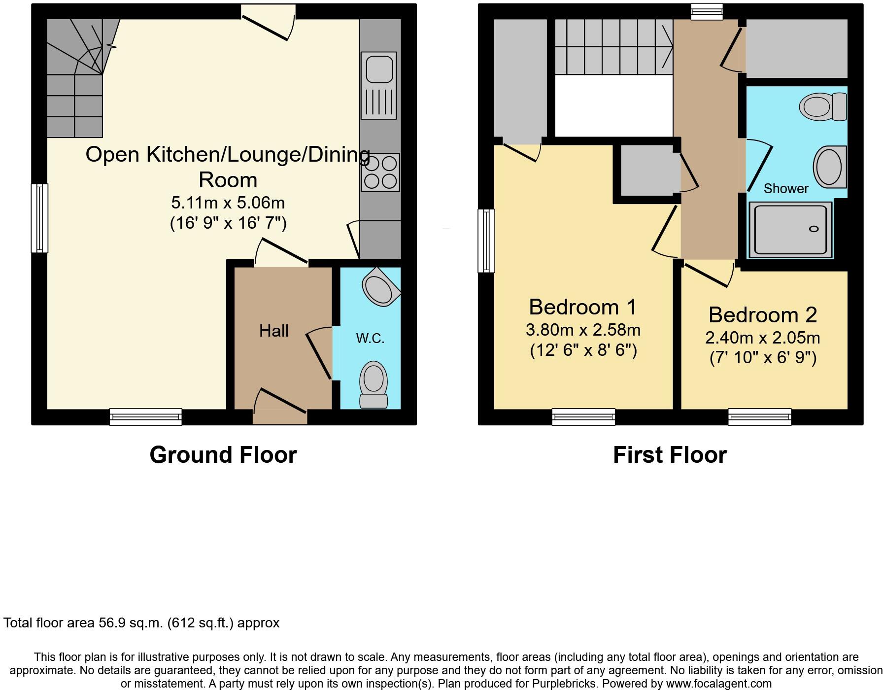 Lyme Grove, Brooklands, Milton Keynes, MK10 floorplan