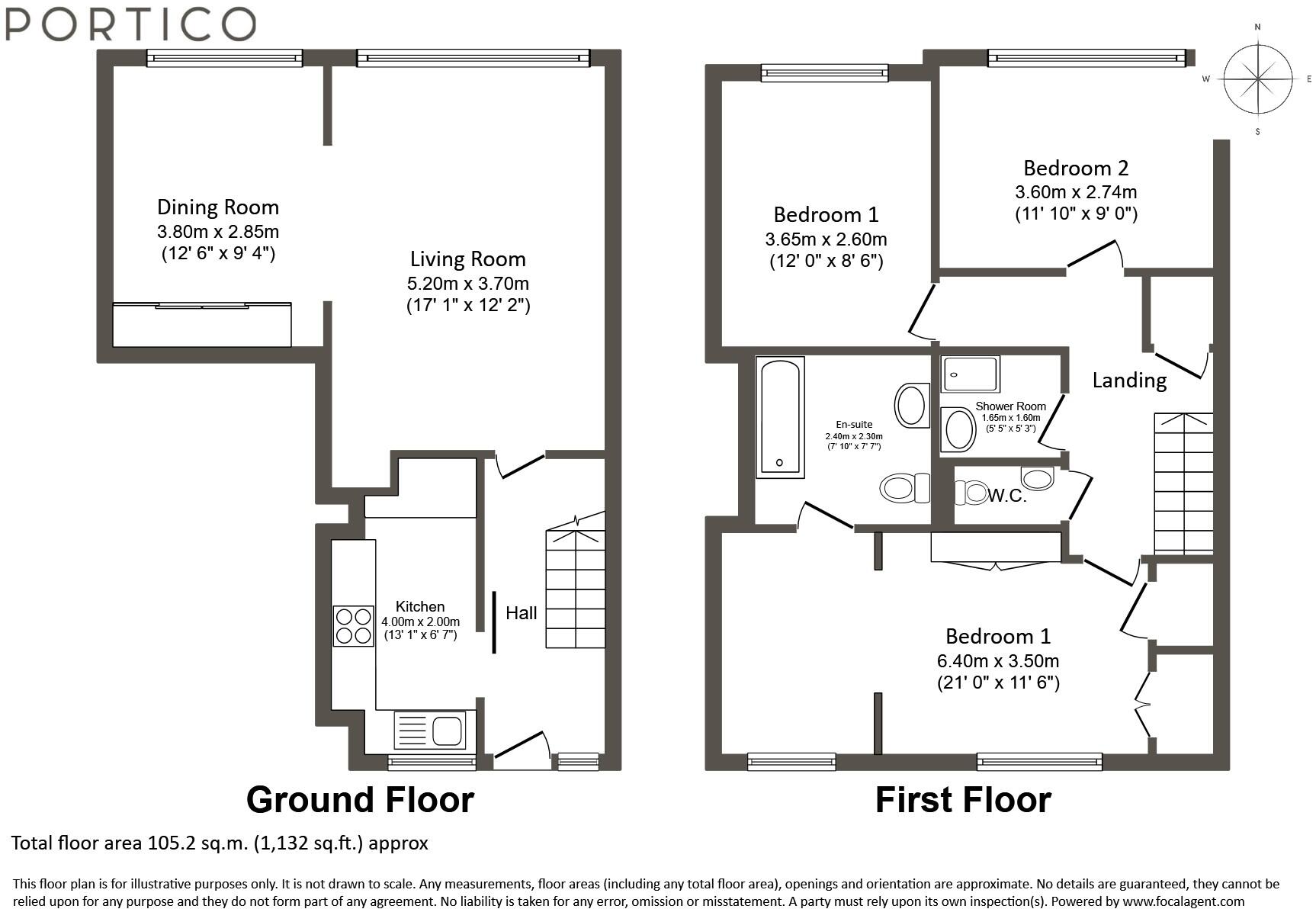 Hill Court, Putney Hill, London, SW15 floorplan