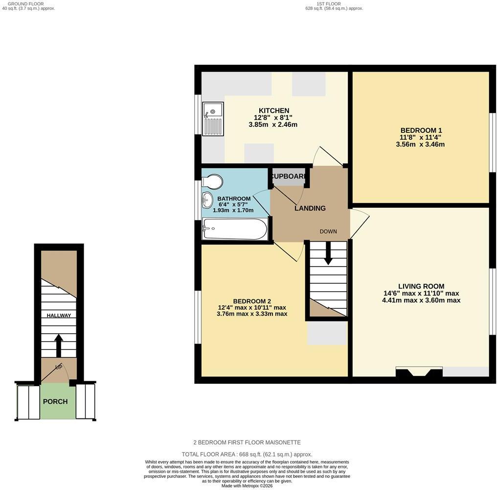 White House Close, Basingstoke floorplan