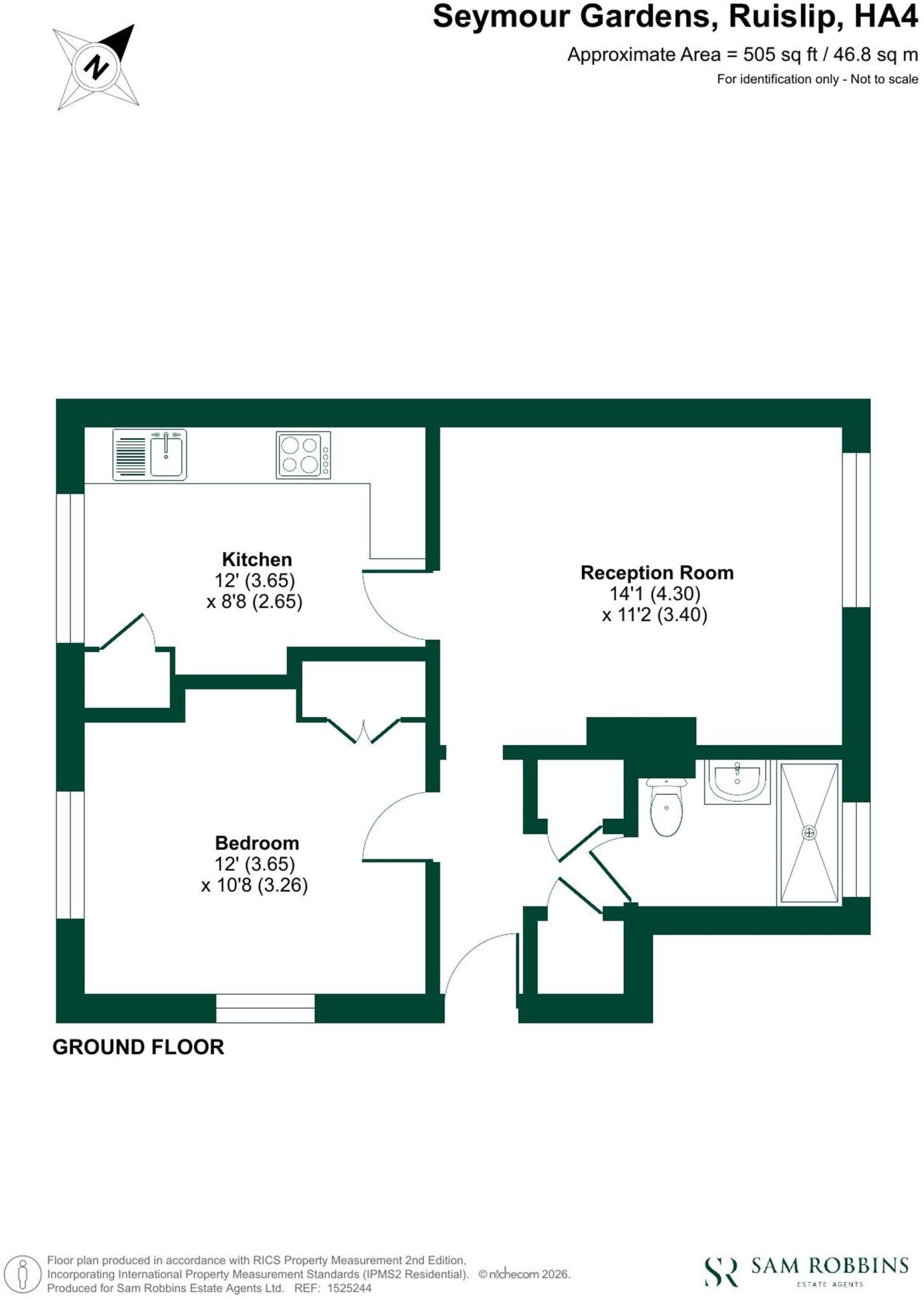 Seymour Gardens, Ruislip, HA4 floorplan