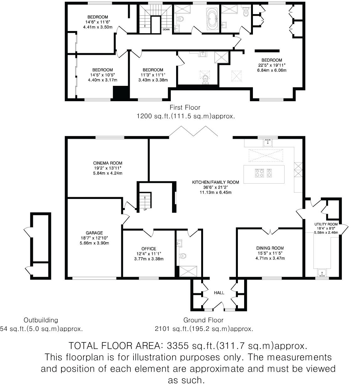 Church Lane, Broxbourne, EN10 floorplan