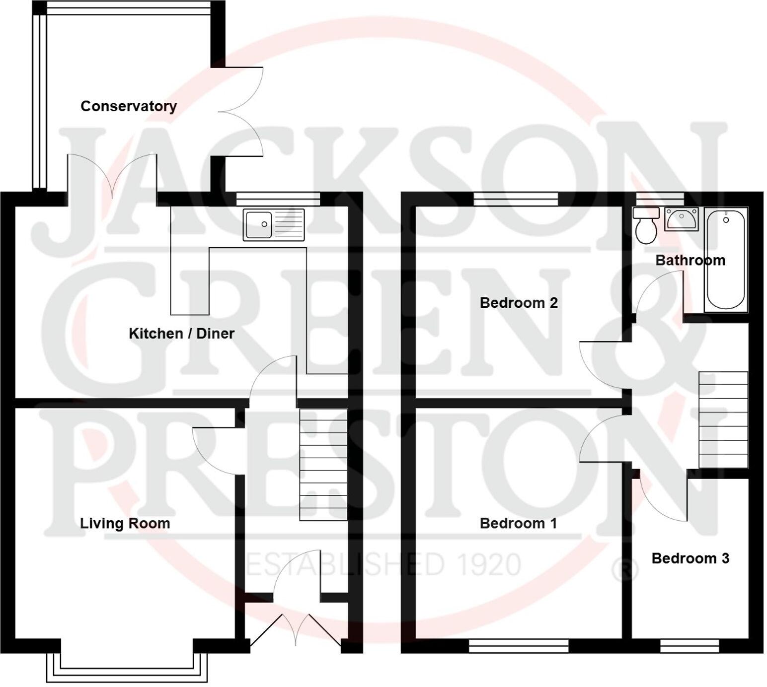 Escart Avenue, Grimsby, DN32 floorplan