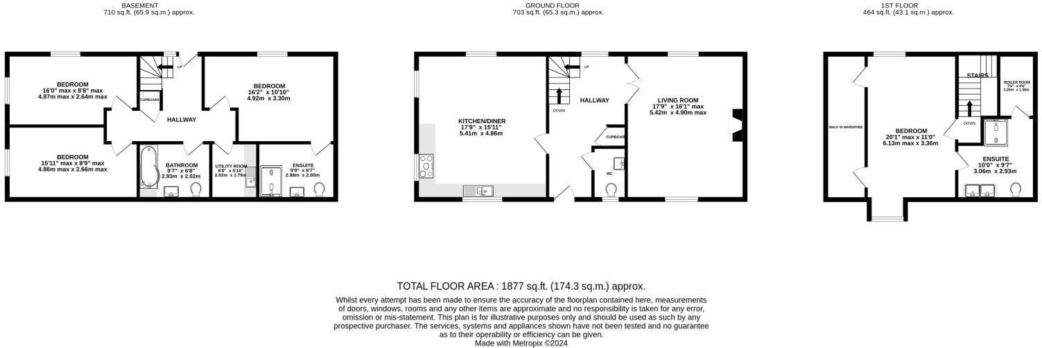 Bridge Road, TF13 6BA floorplan