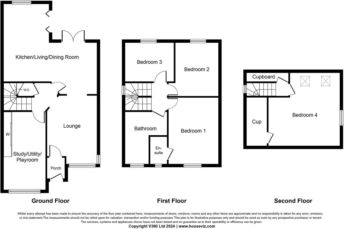 Abbotsford Court Ingleby Barwick, Stockton-On-Tees TS17 5GF floorplan