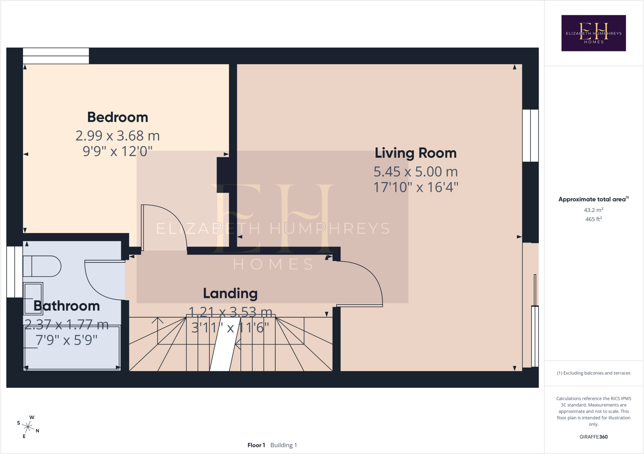 Belvedere Court, Turner Street, Amble floorplan
