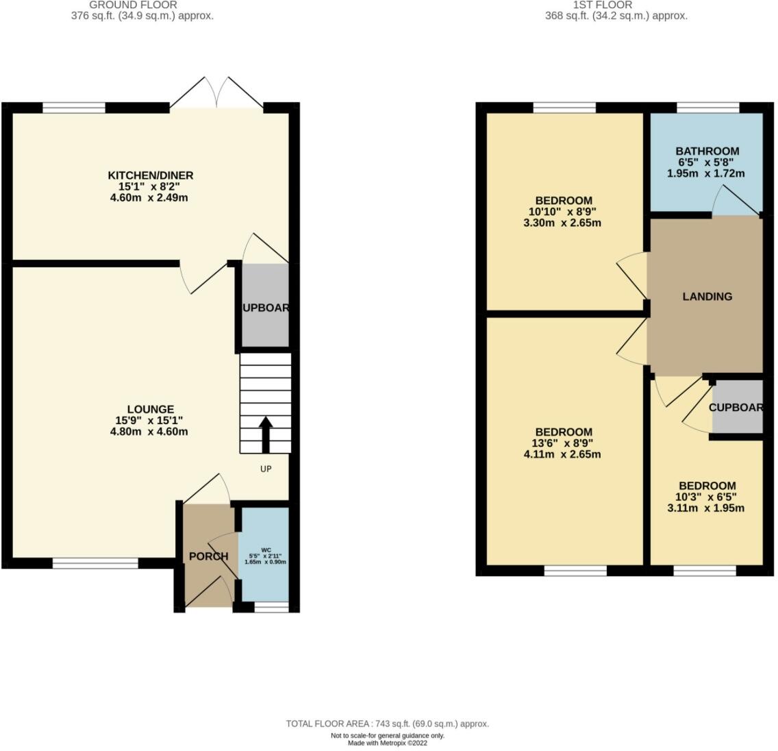 Arkless Grove, Consett, DH8 floorplan