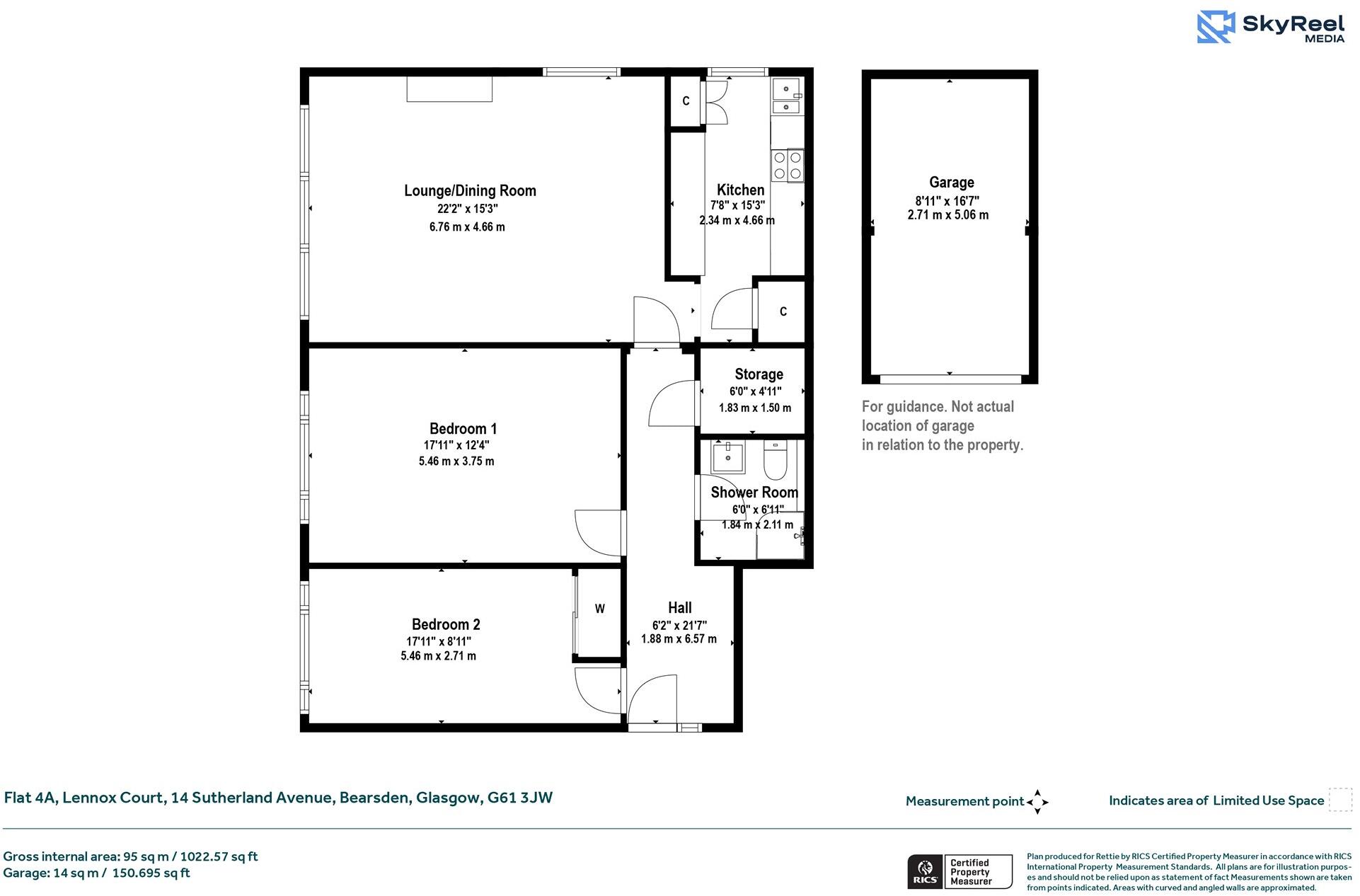 Sutherland Avenue, Bearsden floorplan