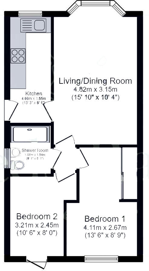 Pollards Fields, Knottingley, West Yorkshire, WF11 floorplan