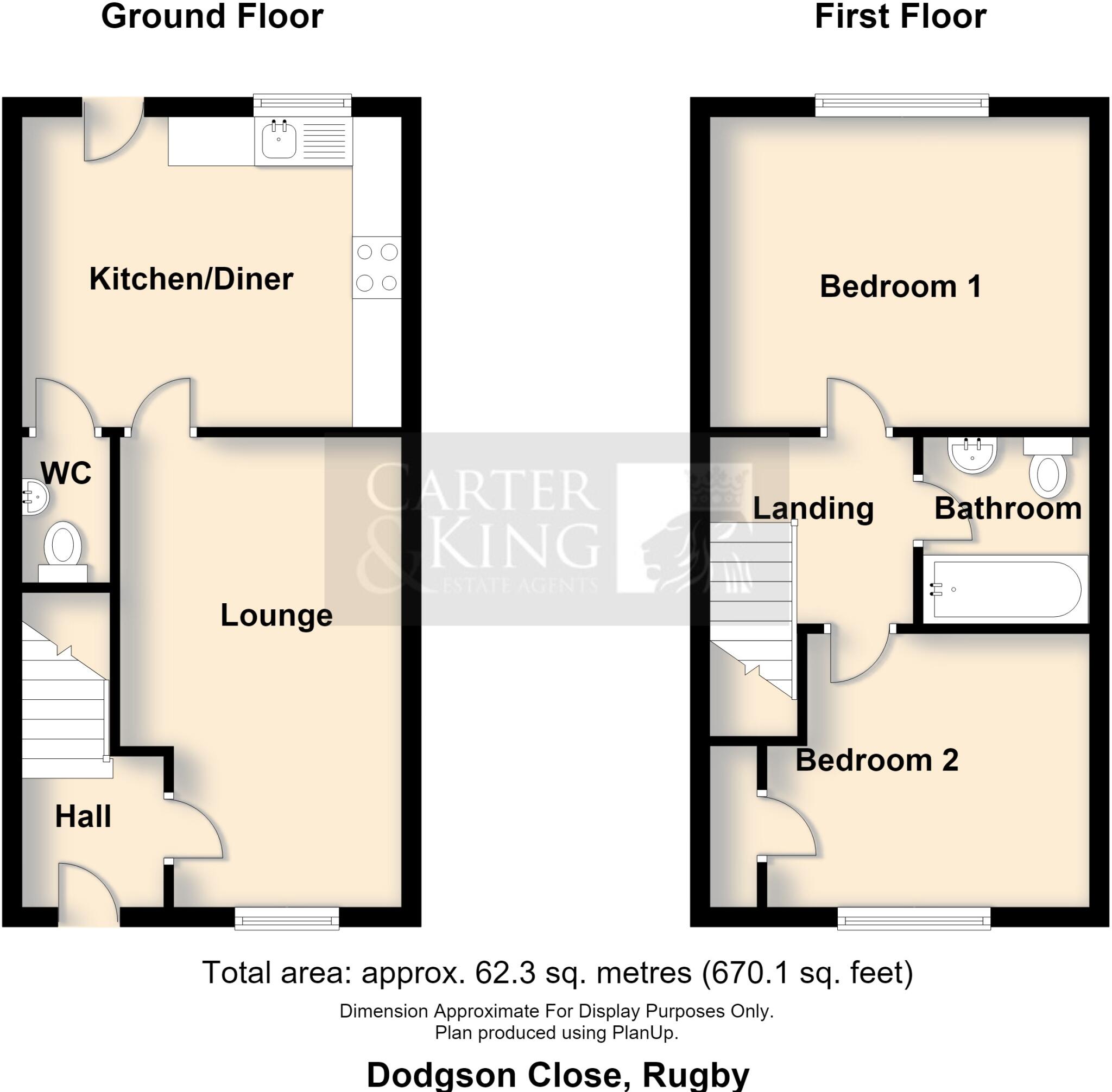 Dodgson Close, Cawston, Rugby floorplan