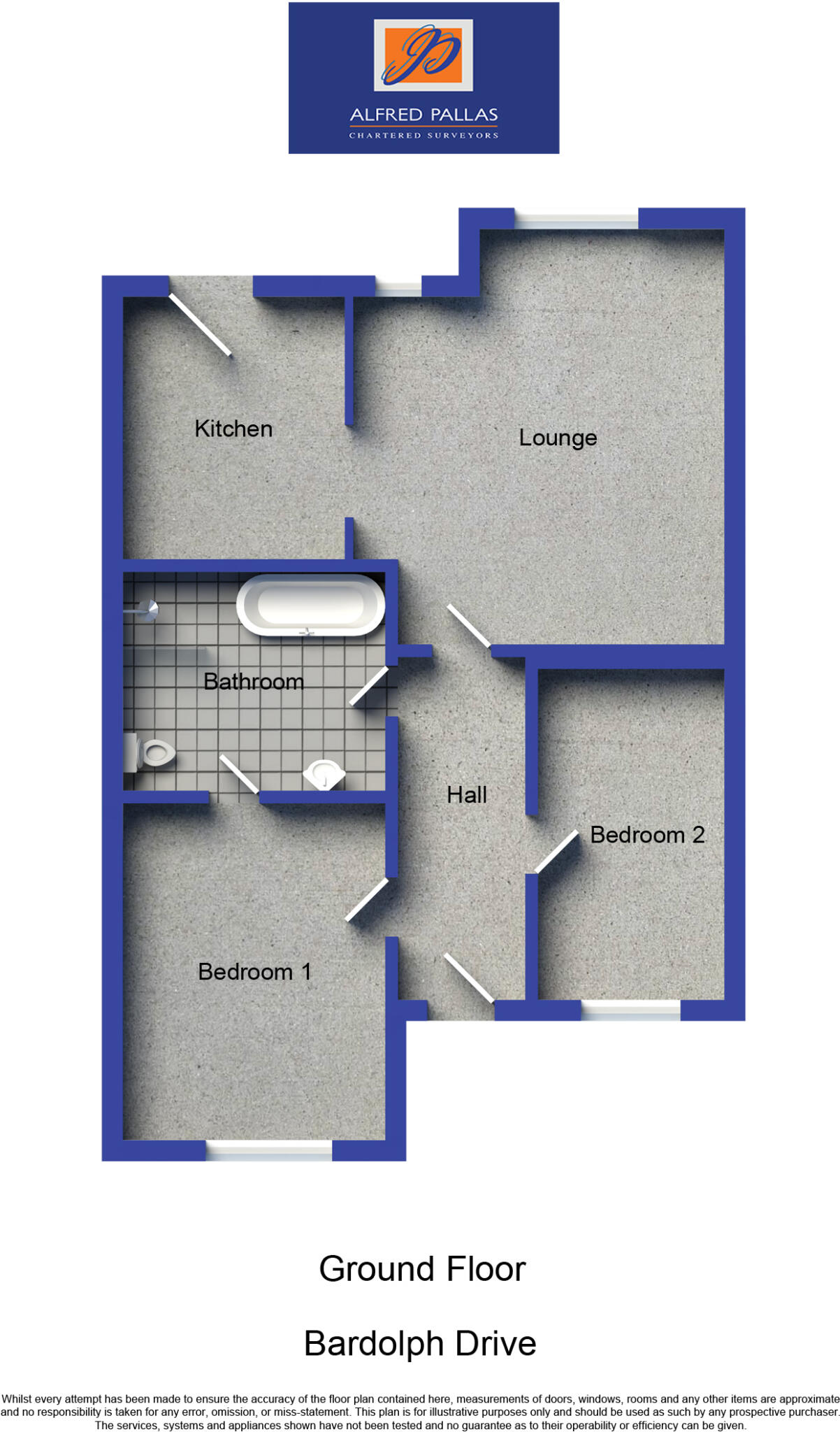 Bardolph Drive, Southwick floorplan