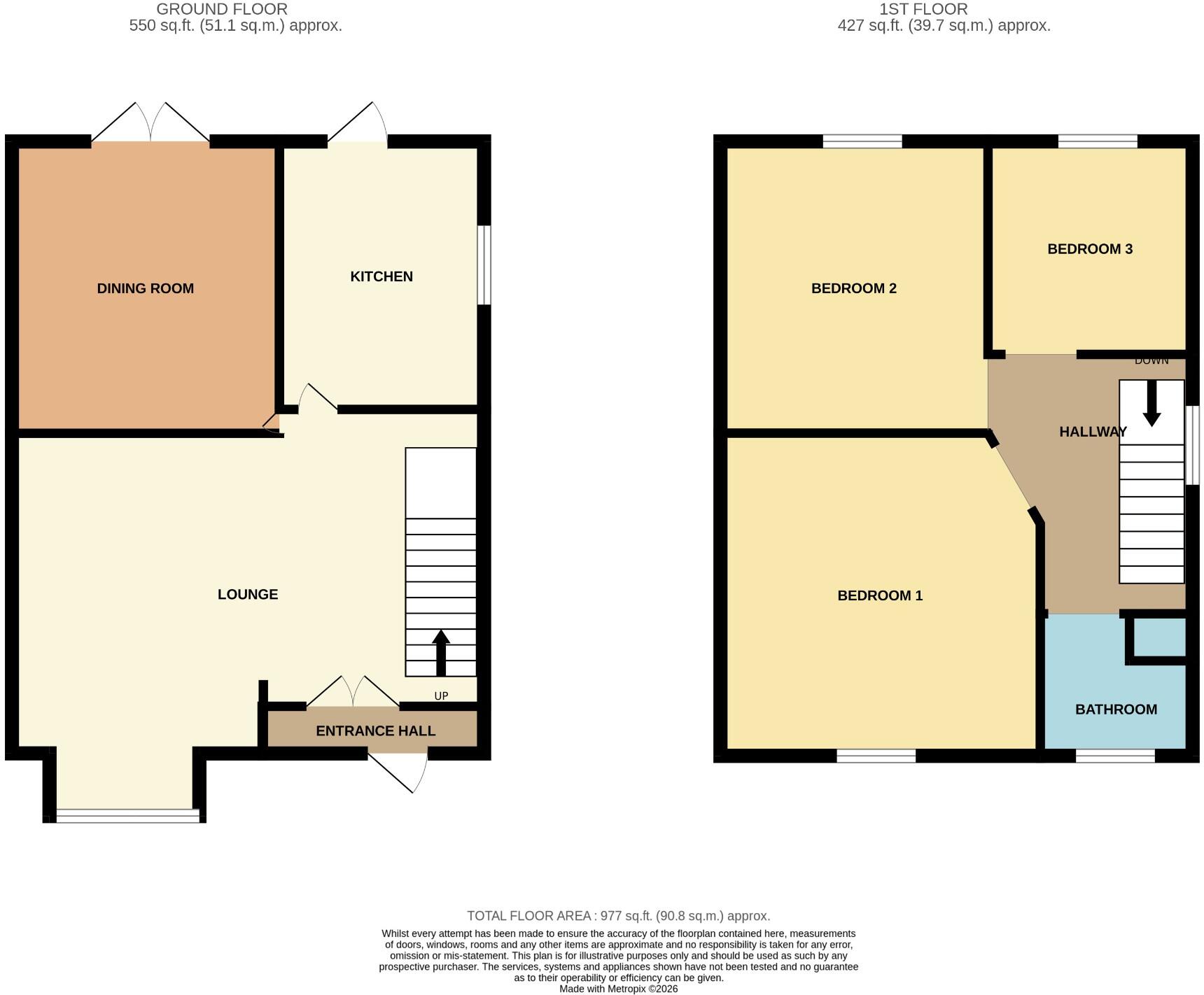 43 Trinity Road, Southend-On-Sea, Essex, SS2 4HL floorplan
