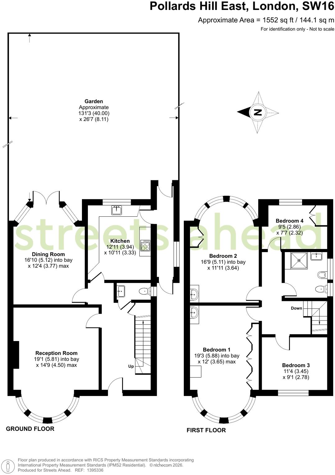 Pollards Hill East, London, SW16 floorplan