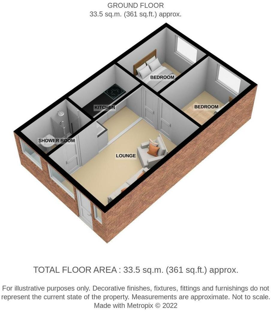 Belle Aire, Hemsby floorplan