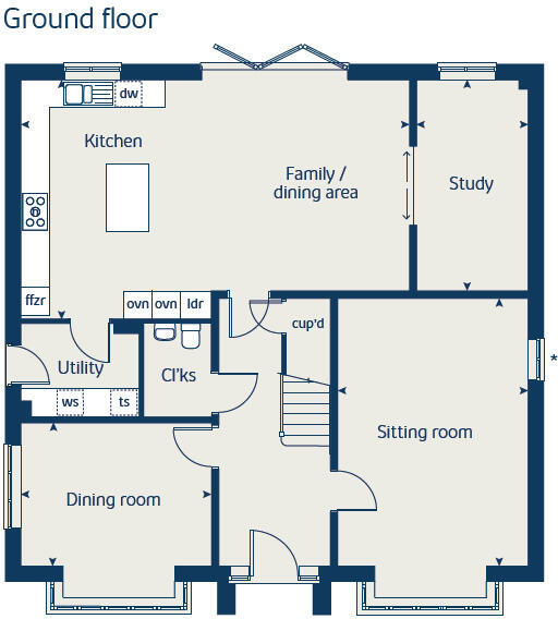 Watermill Way,
Northampton,
NN4 0BF floorplan