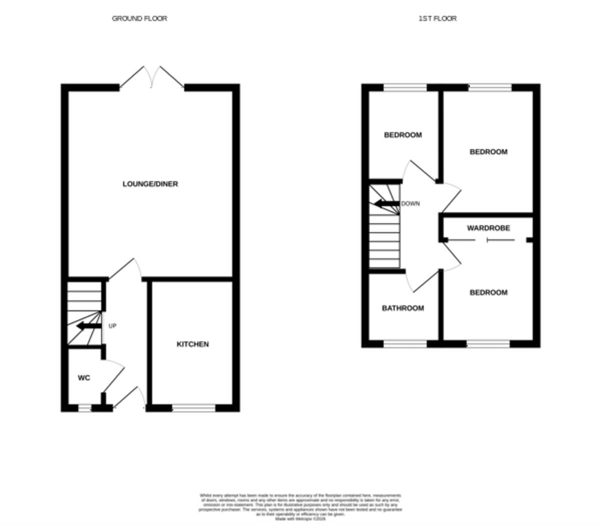 Dahlia Close, Clacton-On-Sea floorplan