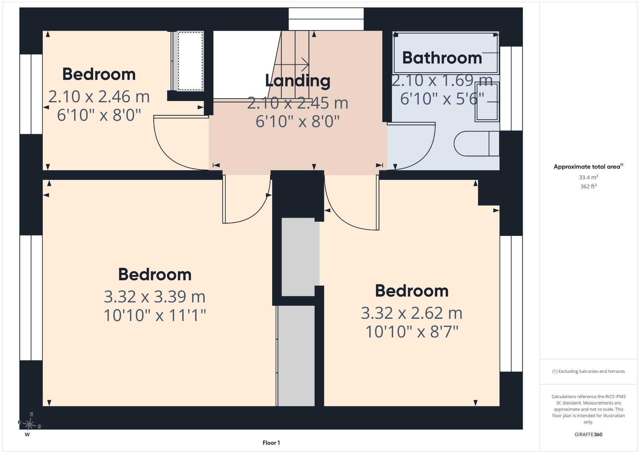 Clivedon Road, Connah's Quay, Deeside, Flintshire, CH5 4LW floorplan